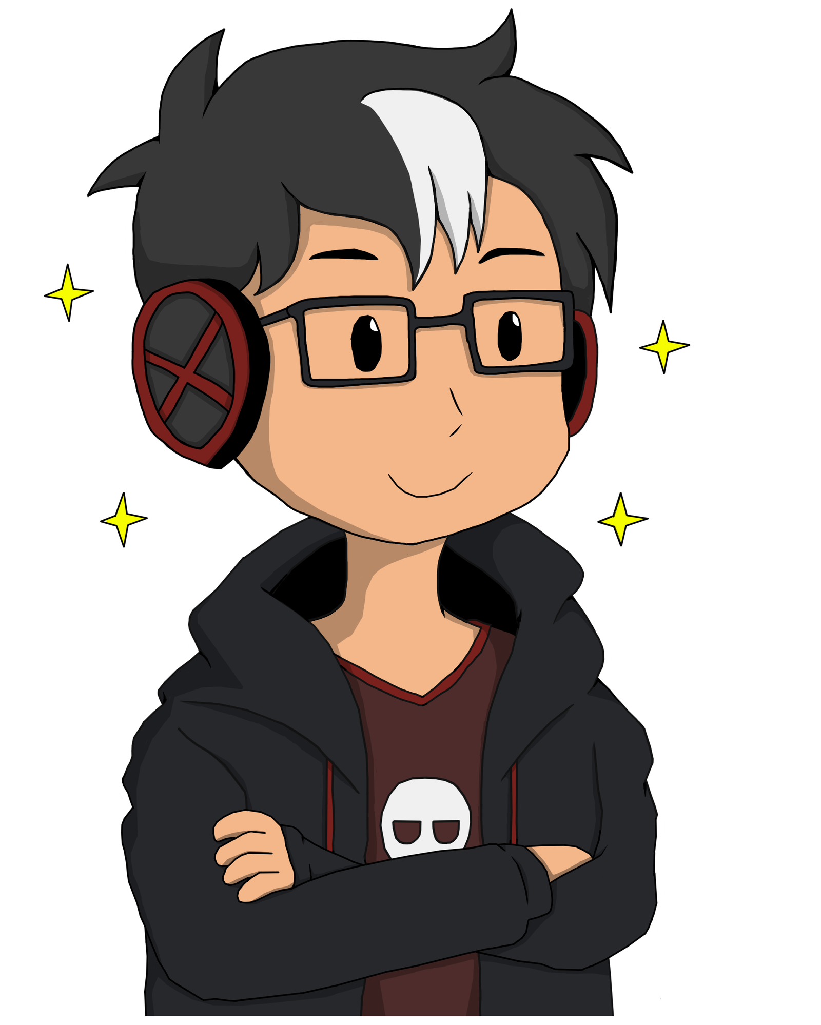 Shiro sorrindo